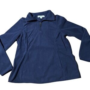 Amazon Essentials Dark Blue Fleece Top
